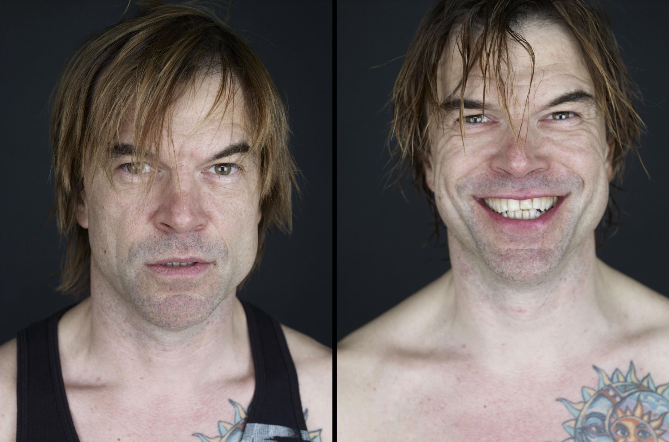 For some years I photographed the german band Die Toten Hosen at various life events. I was curious to photograph their faces before and after a concert.