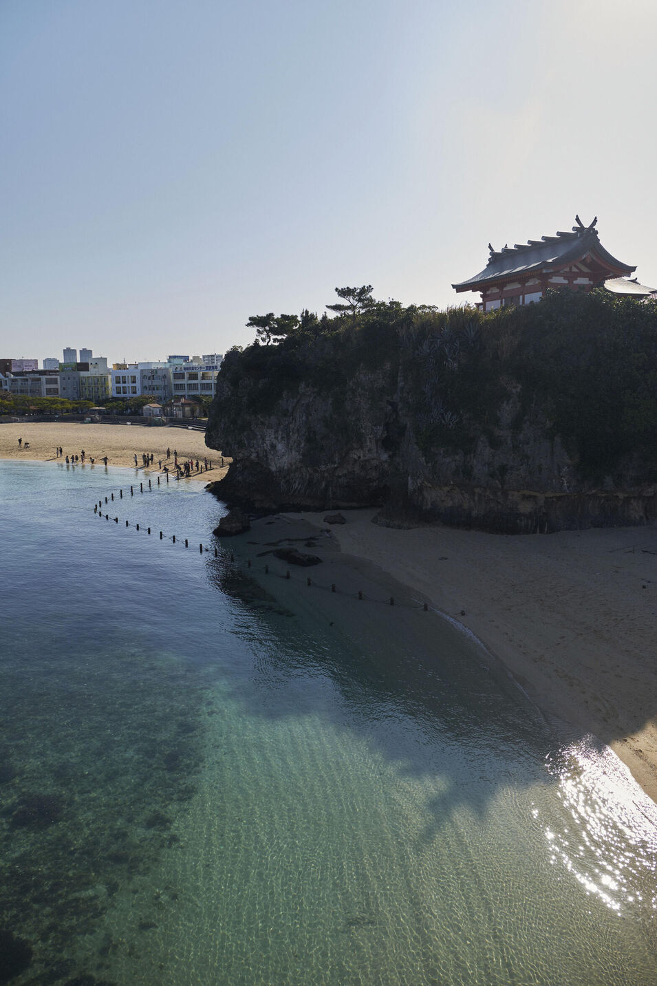 Okinawa is the origin of Karate, the martial art of „empty hands“. Portraits of grandmasters and the island. Nowadays it is practised all over the world.