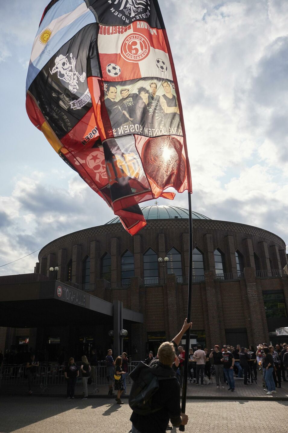 Accoustic concert of the german band Die Toten Hosen July 2019 in Duesseldorf.