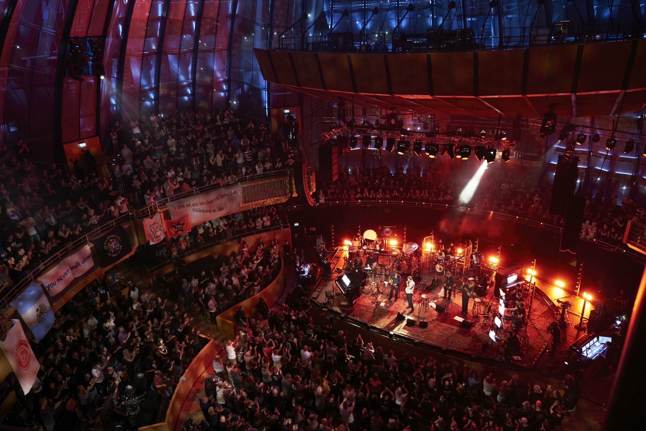 Accoustic concert of the german band Die Toten Hosen July 2019 in Duesseldorf.